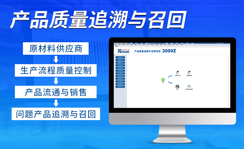 3000Z 產(chǎn)品質量追溯與召回軟件